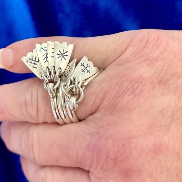 BLACK FRIDAY DEAL|Latvian 7 Day ring|.925 Silver|handcrafted & MADE IN Latvia.﻿﻿ - Picture 8 of 14